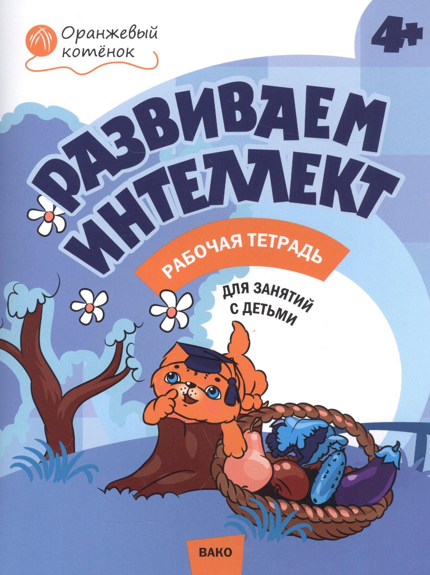 

Развиваем интеллект. Рабочая тетрадь 4+