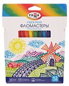 Фломастеры «Классические» ГАММА, 12 цветов - 0