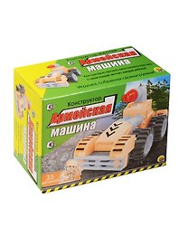 Конструктор «Мастер Армейская машина» 35 деталей, Рыжий кот