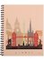 Тетрадь общая «Города Европы (графика)», 96 листов в клетку, А5, в ассортименте - Unnika - 0