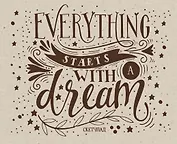 Everything starts with a dream. Скетчпад