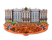 Магнит Цветной янтарь. Царское Село