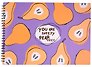 Альбом для рисования «Fruits. Груши» Be Smart А4, 40 листов, спираль
