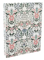 Тетрадь А5 160л кл. "Morris" на кольцах, смен.блок, мат.ламинация, инд.уп, Hatber