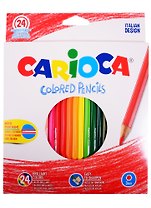 Карандаши цветные Carioca, 24 цвета