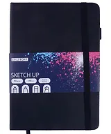 Скетчбук "Sketch up. Черный", 148*210, 80 листов