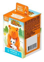 КАПИБАРЧИК SWEET BOX Мармелад с игрушкой/подарком в коробочке, 10г