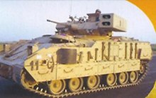 ЗВ Танк М6 Bradley linedacker (7332) (1:72) (коробка)