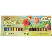 Пастель мягкая сухая «Аква-Колор», №3, 16 цветов