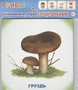 Обучающие карточки Грибы (упаковка) (978-5-91282-754-9)