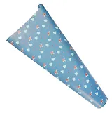 Бумага упаковочная 70*100см "Паттерн зима" НГ,инд.уп.