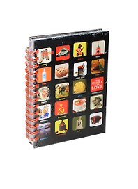 Записная книжка «Back in USSR» А6, 100 листов в клетку, спираль, Marker Arte, в ассортименте
