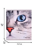 Тетрадь общая «Cat eye», 48 листов в клетку, A5, в ассортименте - Listoff - 1