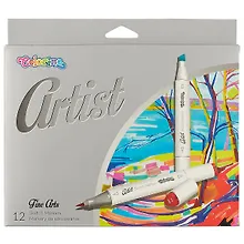 Маркеры для эскизов «Artist», 12 штук