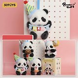 Коллекционный брелок с подвесом Panda Roll, серии "Праздничная панда", 13см, 12-52TOYS-202605, Blind Box, 52 Toys, 15+