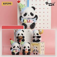 Коллекционный брелок с подвесом Panda Roll, серии "Праздничная панда", 13см, 12-52TOYS-202605, Blind Box, 52 Toys, 15+