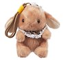 Брелок Кролик с воротником (коричневый) (иск.мех) (15см) (12-81039-202604_05)