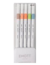 Линеры 05цв "EMOTT. Nature Color" 0,4мм, пласт.уп., UNI