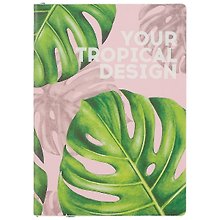 Ежедневник недатированный «Vision. Tropicaltrend» А6, 80 листов, кожзам, Greenwich Line