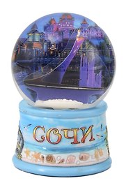 Шар декоративный Отель Богатырь,Коллаж (4,5см) (Сочи) (095-45-135-31)