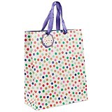 Подарочный пакет «Colorful dots» А4