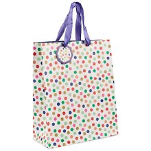 Подарочный пакет «Colorful dots» А4