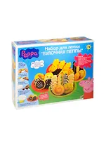 Набор для лепки Булочная Пеппы (24054) (6цв.) (260гр.) (2 форм.+аксес.+клеенка) (Peppa Pig) (3+) (коробка)