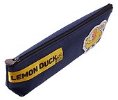 Пенал на молнии Lemon Duck (ткань) (ПВХ) (24х8) - 2