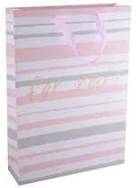 Пакет А3 33*46*10 "For you" жен., бум., тиснение надпись