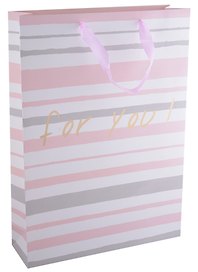 Пакет А3 33*46*10 "For you" жен., бум., тиснение надпись