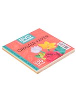 Бумага для оригами BVG paper 14*14см, 10цветов, 100листов