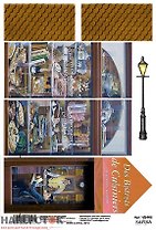 Рисовая карта для декупажа SAFINA (20х30 см) (ЧД-002) (упаковка)