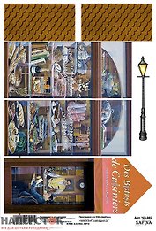 Рисовая карта для декупажа SAFINA (20х30 см) (ЧД-002) (упаковка)