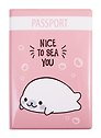 Обложка для паспорта Nice to sea you (белек) (ПВХ бокс) (ОП2020-243)