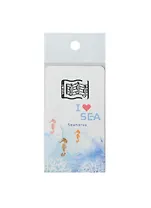 Закладка для книг из сверхтонкой стали Морские коньки (KBS-216) (Мир Бижу)