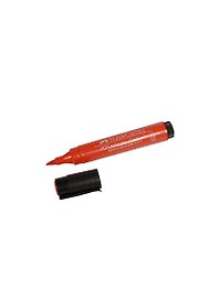 Ручка-кисточка капиллярная "РITT " утолщ.нак., пурпурно-красный, Faber-Castell