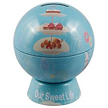 Копилка-шар Десерты 14*12см (металл) 12-22120-k97-38