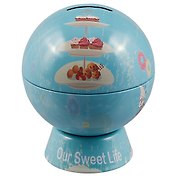Копилка-шар Десерты 14*12см (металл) 12-22120-k97-38