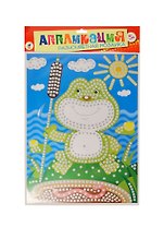 Разноцветная мозаика Лягушонок (2602) (Аппликация) (набор для творчества) (5+) (упаковка)