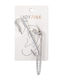 Серьга кафф `LADY PINK` ROCK IT (220273)