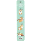 Закладка для книг пластиковая "Corgi queen"