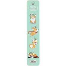 Закладка для книг «Corgi queen», пластик