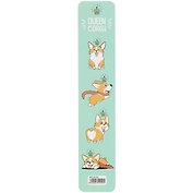 Закладка для книг пластиковая "Corgi queen"