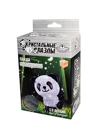 3D Crystal Puzzle Панда L Светильник New