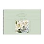 Альбом для рисования 30л А4 "Botanical Qoutes. Green" гребень, мел.картон, выб.лак