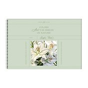 Альбом для рисования 30л А4 "Botanical Qoutes. Green" гребень, мел.картон, выб.лак