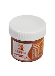 Краска акриловая металлик, бронзовая, 40 мл, Луч