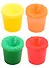 Стакан-непроливайка цветной, ассорти - 1