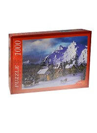 Пазл РЫЖИЙ КОТ 1000 эл. 68,5*48,5см. Снежные Альпы2 МГ1000-7347