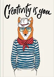 Cre ti ity is you (Блокнот для хипстеров) (твердый переплет, 136х206 мм)